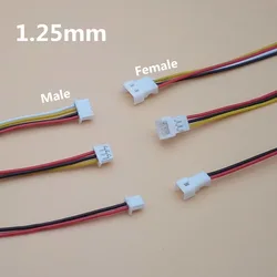 Conector JST 1.25mm Macho Hembra 2/3/4 Pines - Cables LED