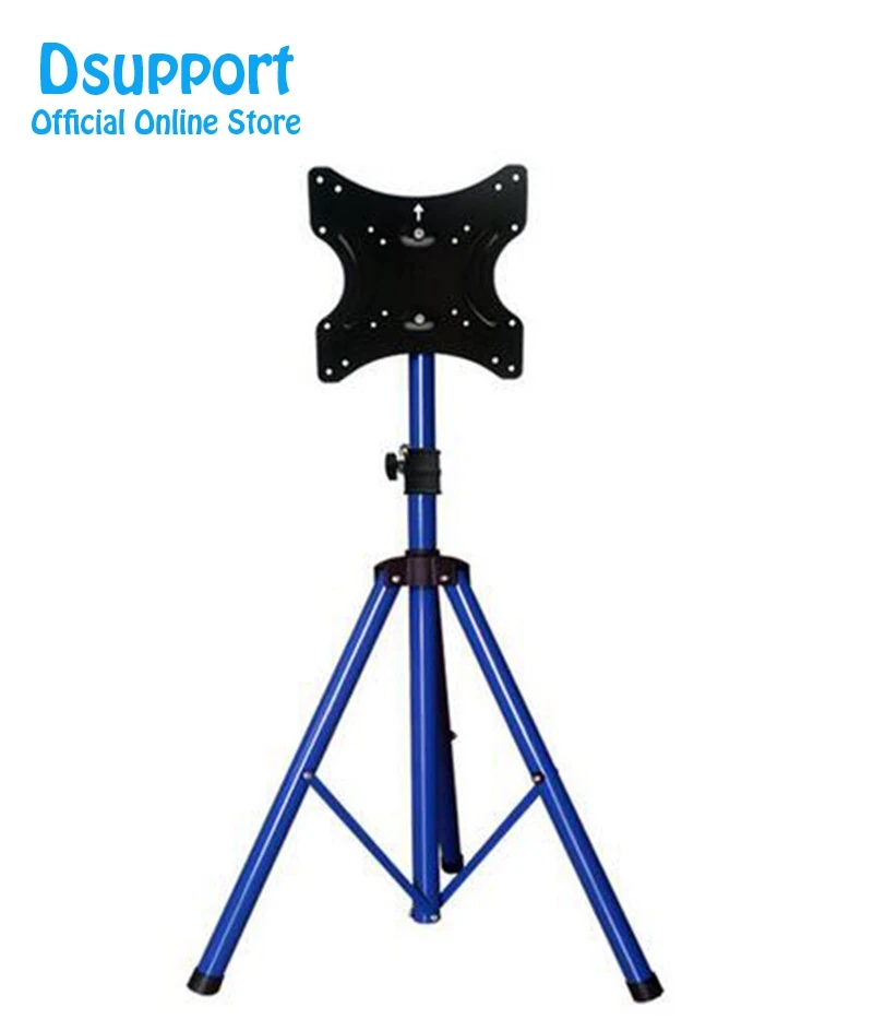 Soporte de suelo para TV LCD, accesorio plegable y movible de 14-40 ", carrito de exhibición, trípode de TV de movimiento completo, carga de 50kg, TRKX22, 1 par - imagen 4