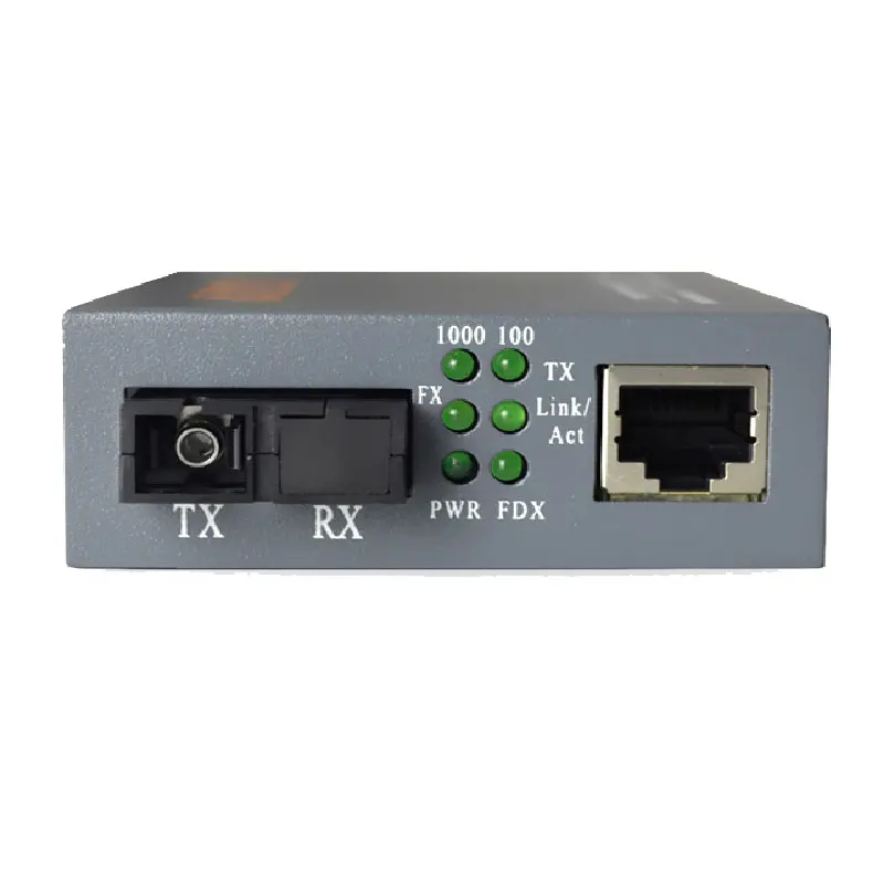 Conversor Fibra Óptica Gigabit HTB-GS-03 – Puerto SC Monomodo - imagen 3