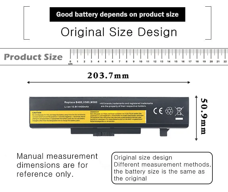 Batería de ordenador portátil para Lenovo Thinkpad Edge, E430, E430C, E435, E530, E535, E540 - imagen 4