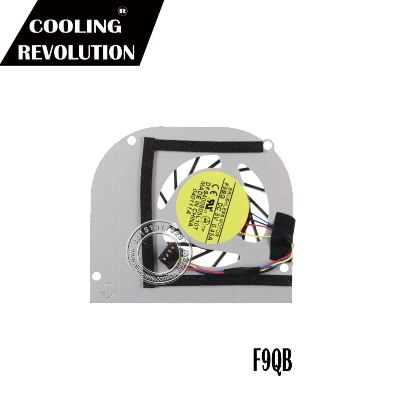 Ventilador de refrigeración de CPU Original para Acer TravelMate 8172 8172T 8172Z series DFS400805L10T F9BG DC 5V 0.45A 4pin, venta al por mayor y al por menor, nuevo