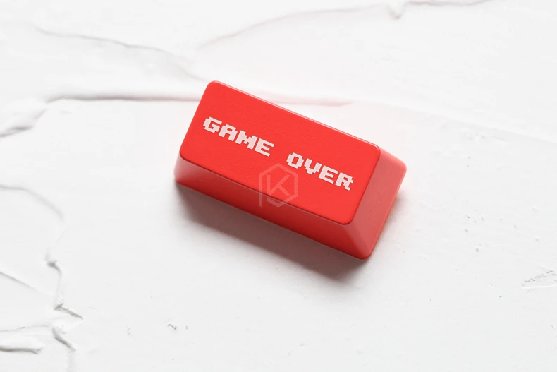 Novedad Shine Through Keycaps ABS grabado, juego Shine-Through sobre teclado mecánico personalizado negro rojo backspace - imagen 2