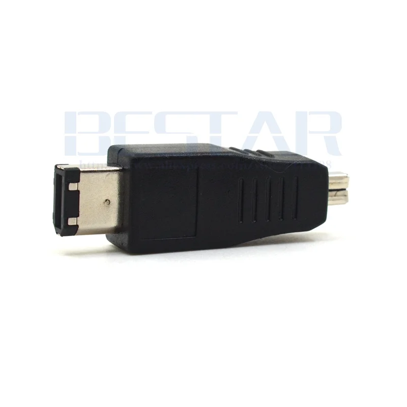 Adaptador de conector Firewire IEEE 1394 6 pines a 4 pines IEEE-1394a conector macho a macho para transferencia de datos - imagen 5