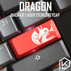 Keycaps ABS 2.25u Negras y Rojas para Teclado Mecánico