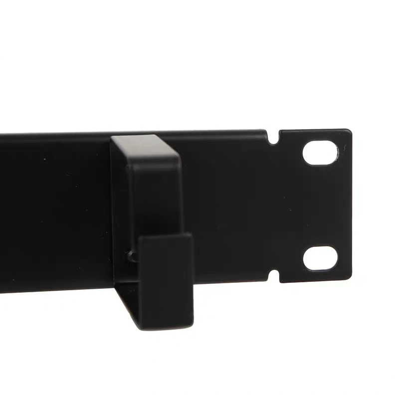 Gestión de cables de 19 "1U con 4 anillos de acero laminado en frío para gabinetes de estante organizador de cables de red 1,7mm de espesor envío gratis 3 uds - imagen 4