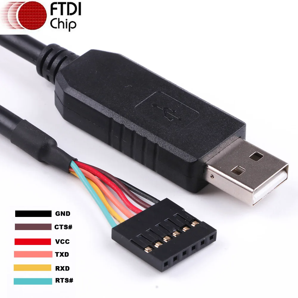 Conversor USB TTL FT232RL FTDI – 6 Pines Serie Arduino