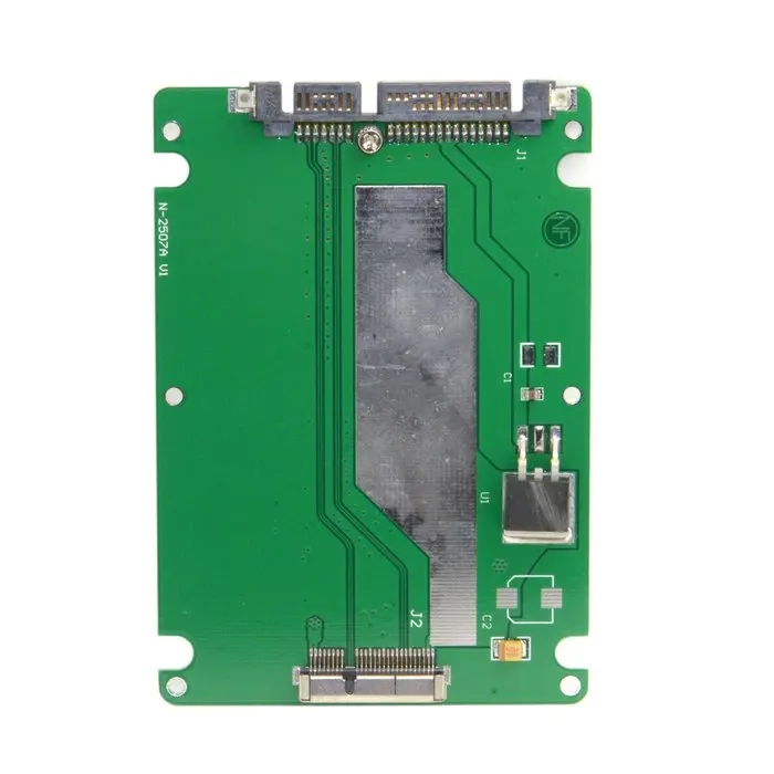 Carcasa de disco duro SATA de 22 pines a VR, carcasa de 2,5 "para Mac A1425, A1398, MC975, MC976, MD212, MD213, ME662, ME664, ME665, SSD, color blanco - imagen 2