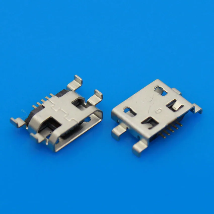 Conector Micro USB tipo B, conector hembra de 5 pines para Redmi Note 4X Lenovo S6000 Yoga 8 10, enchufe trasero de reparación de tableta móvil, 10 Uds. - imagen 3