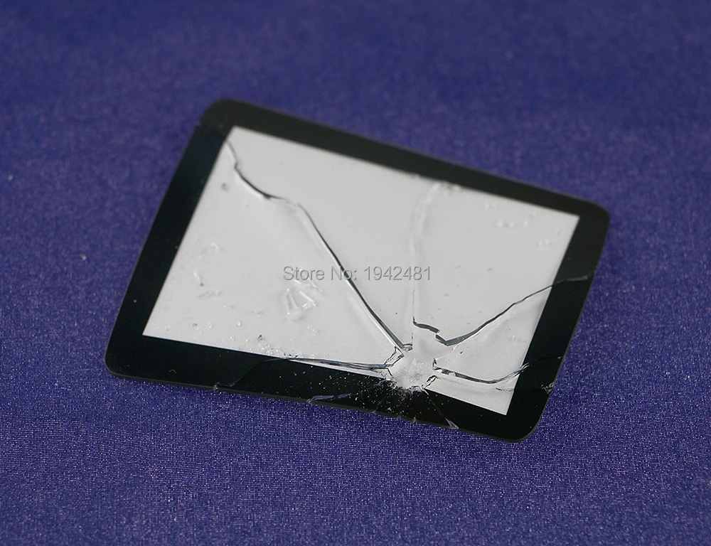 Lente de pantalla protectora de vidrio de alta calidad para consola de sistema Sega Nomad con adhesivo, 1 Uds. - imagen 3