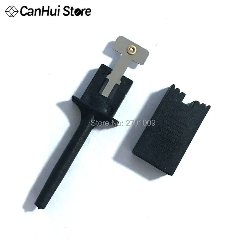 Ganchos de prueba de 12ps, Clips para analizadores lógicos, Clip de prueba lógica, rojo, negro, amarillo, verde, azul, blanco, prueba de aplanamiento, conexión de gancho plano - imagen 4