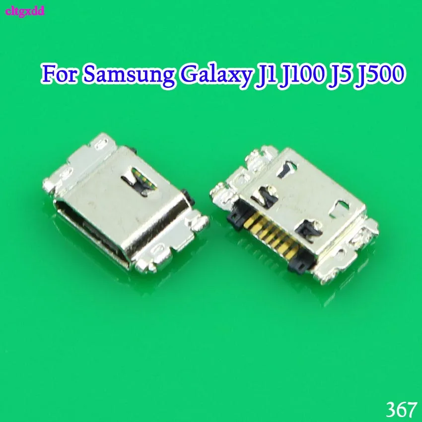 Base de carga USB para Samsung Galaxy, Conector de carga para modelos J1, J100, J5, J500, J7, J700, J3, 2016, J300, J320, T350, T355C, lote de 10 unidades - imagen 2