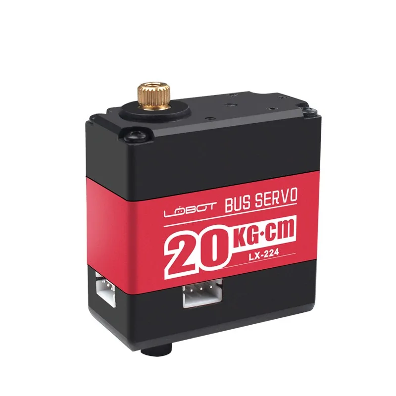 Servo de bus serie Servo digital de alto par de 20 kg. cm con tres puertos para robot biónico DIY LX-224 - imagen 4