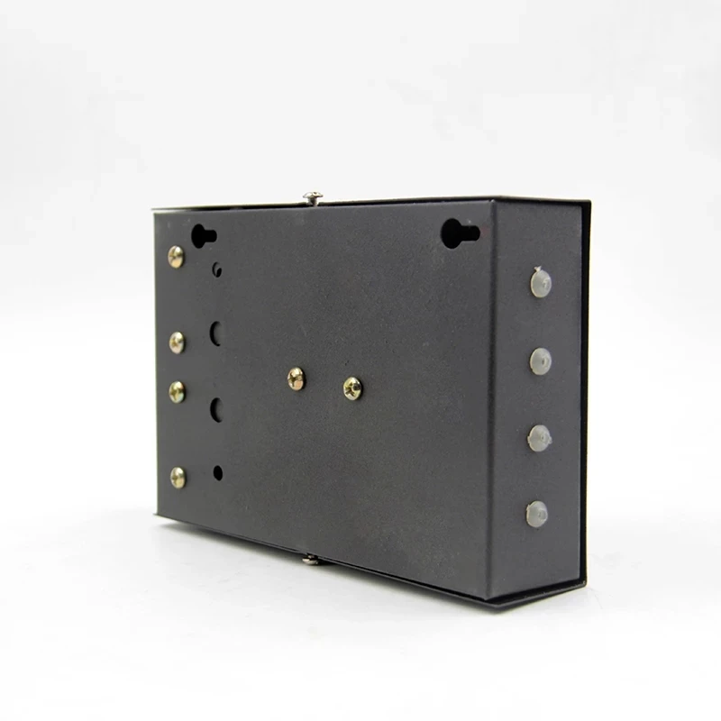 Ftth-caja de distribución de fibra óptica, 4 núcleos, acero laminado en frío, terminal para pigtail out, negro directo, 0,6mm, 5 piezas - imagen 3