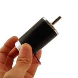 Motor CC ZYTD38S 12V/24V Alto Par Imán Permanente Tubular