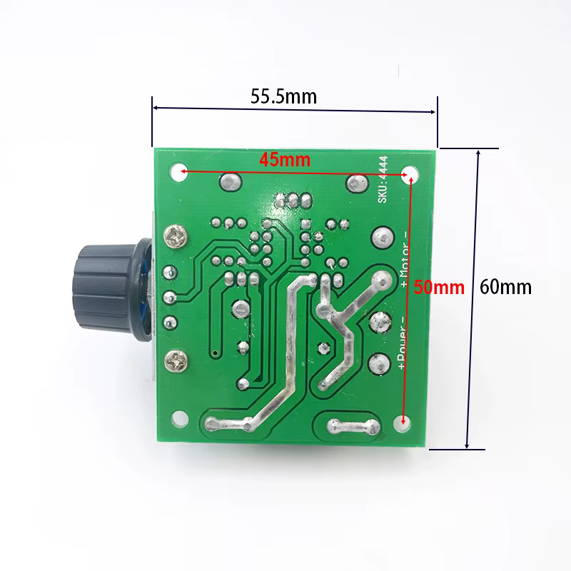 Regulador PWM Motor DC 12V-40V 10A – Control Velocidad Electrónico - imagen 3