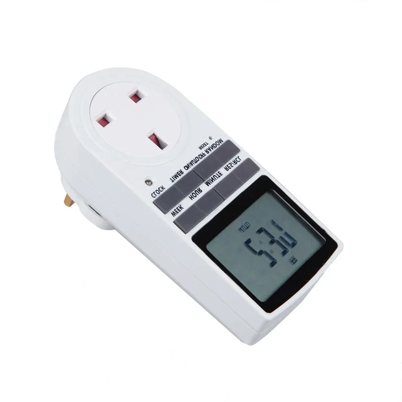 Temporizador Digital Enchufe Programable 220V – Cocina 24h - imagen 3