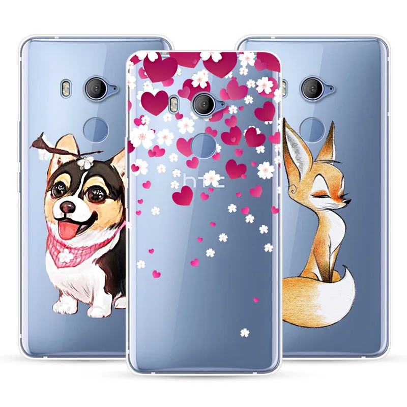 Fundas para HTC U11, carcasa trasera de silicona suave con estampado colorido para HTC U11 Life Capa U11 Plus U 11 U12 Plus - imagen 2