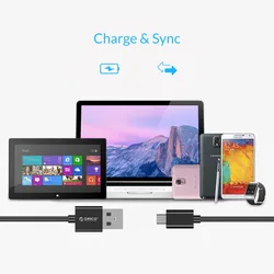 Cable Micro USB 2.0 ORICO Carga Datos 30cm - Redmi K20 Pro
