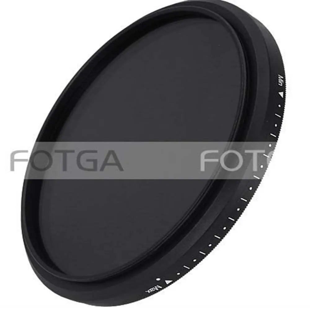 Fotga Slim fader variable ajustable nd filtro ND2 a ND400 43 ~ 86mm 52 58 67 72 77mm - imagen 4