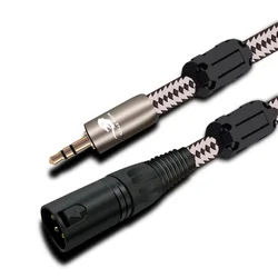 Cable Jack 3.5mm a XLR Macho – Audio para Mezclador y Micrófono