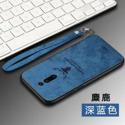 Funda Xiaomi Mi 9T / 9T Pro de silicona con diseño de gato y ciervo