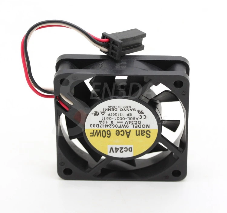 Ventilador de refrigeración dedicado para equipo de servidor Sanyo 9WF0624H7D03 6015 24V A90L-0001-0511 60x60x15mm 6cm - imagen 3