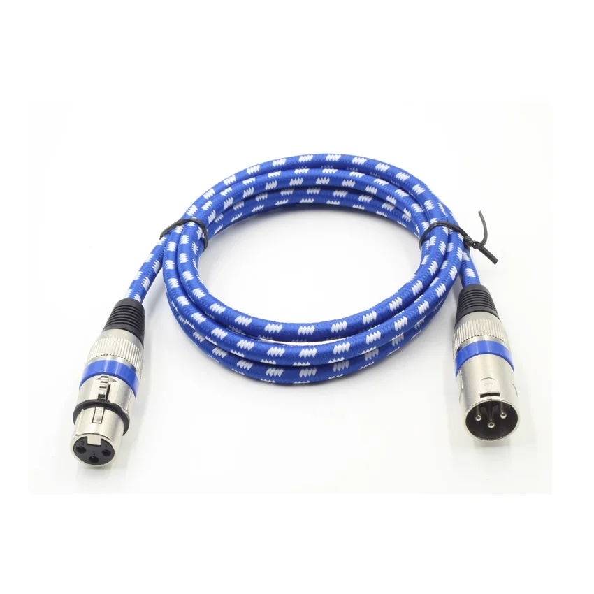 Cable de micrófono XLR de alta calidad, amplificador de mezclador macho a hembra, línea de Audio, personalización profesional - imagen 4