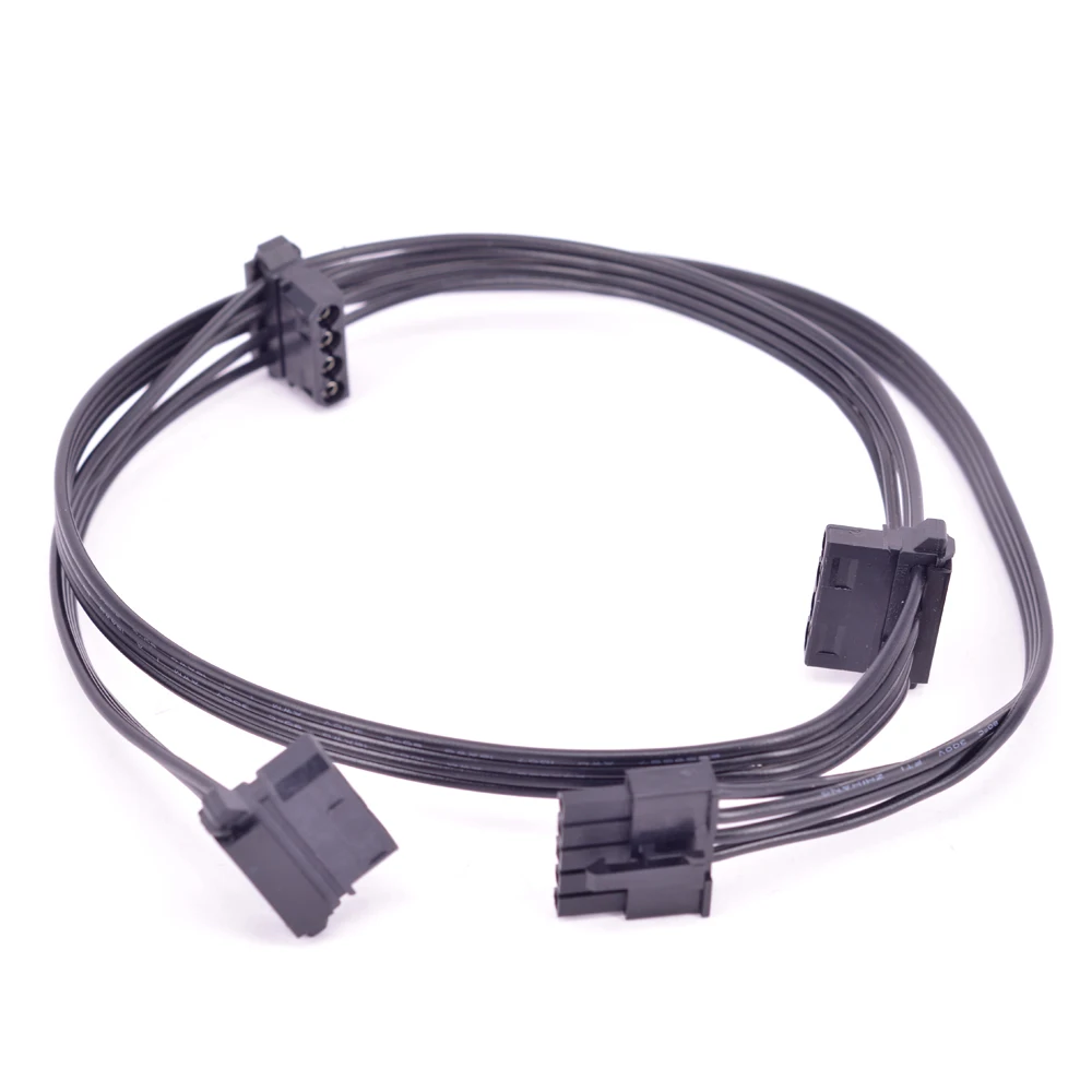 Cable de alimentación PSU Molex IDE 5P, periférico de 5 pines, 1 a 3 puertos, 4 pines, para Cooler Master G750M G650M G550M Modular - imagen 4