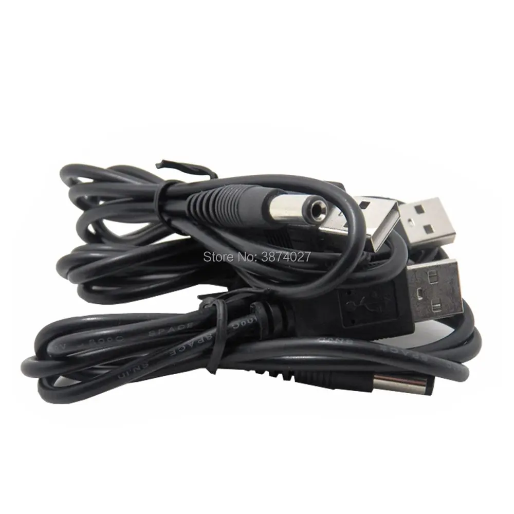 Adaptador Jack de barril de 0,8 M: USB a 5,5 mm, cable USB de 5 V + conector CC (5,5 x 2,1 mm) - imagen 5