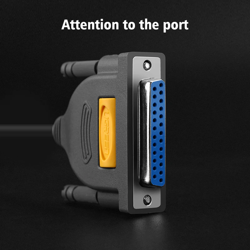 Cable de impresora LPT paralelo USB 2,0 a DB25 CN36 ordenador IEEE1284 Cable extensible de impresora de 25 pines y 36 pines - imagen 4