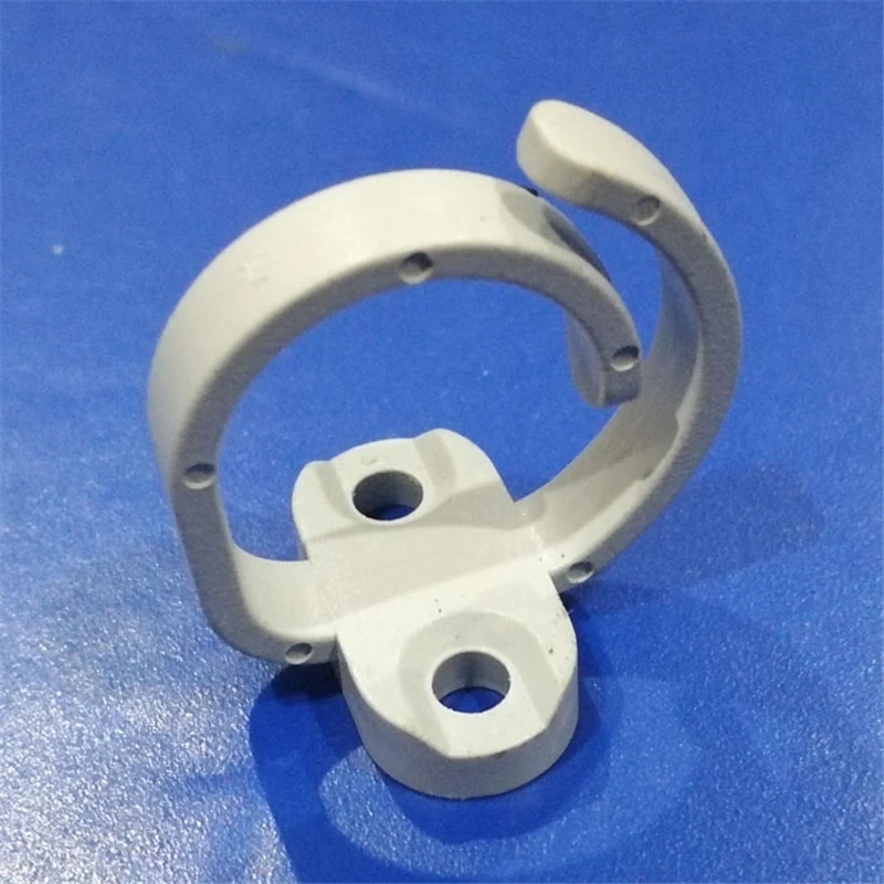 Anillo administrador de cables redondo de plástico ABS para caja de distribución gestión de cables para gabinete de red blanco 24*24*5mm fábrica 100 Uds - imagen 4