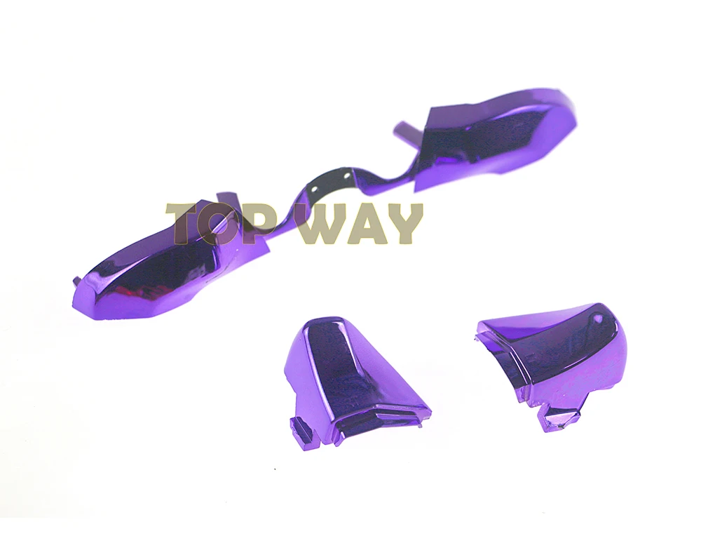 Reemplazo de botón de disparo LB RB LT RT cromado, 10 Uds., para controlador Xbox One Elite, parachoques LB RB con puerto Jack de 3,5mm - imagen 4