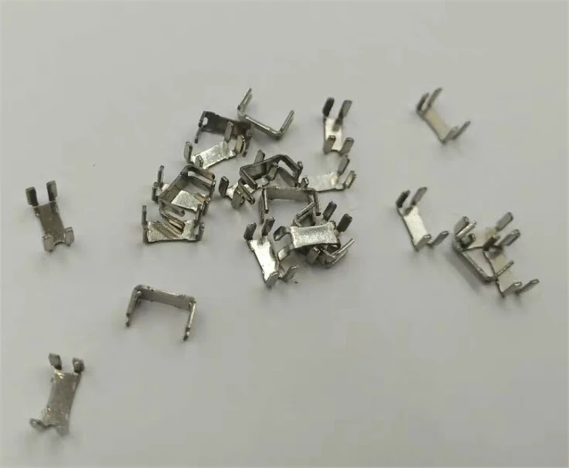 Clip de fibra de metal para cable de caída en tubo de furcación, clip de fijación para dispositivo de ramificación ELINK 3000 Uds 9000 Uds - imagen 3