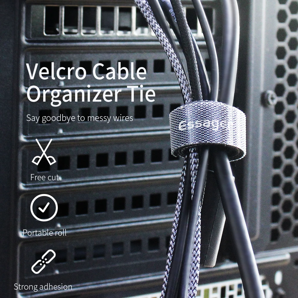 Essager-organizador de cables para auriculares, cargador, Protector de cables, enrollador de cables, gestión de cables para iPhone - imagen 2