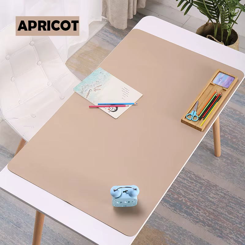 Alfombrilla Ratón Gaming XL 100x50cm Cuero PU Impermeable Escritorio - imagen 4