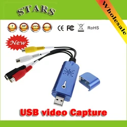 Capturadora USB 2.0 con Audio DC60 STK1160 - Adaptador Windows