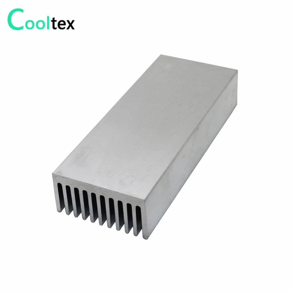 Disipador de calor de aluminio para Chip electrónico, disipador de calor de 100x40x20mm, amplificador de potencia LED IC, Enfriador de radiador - imagen 3