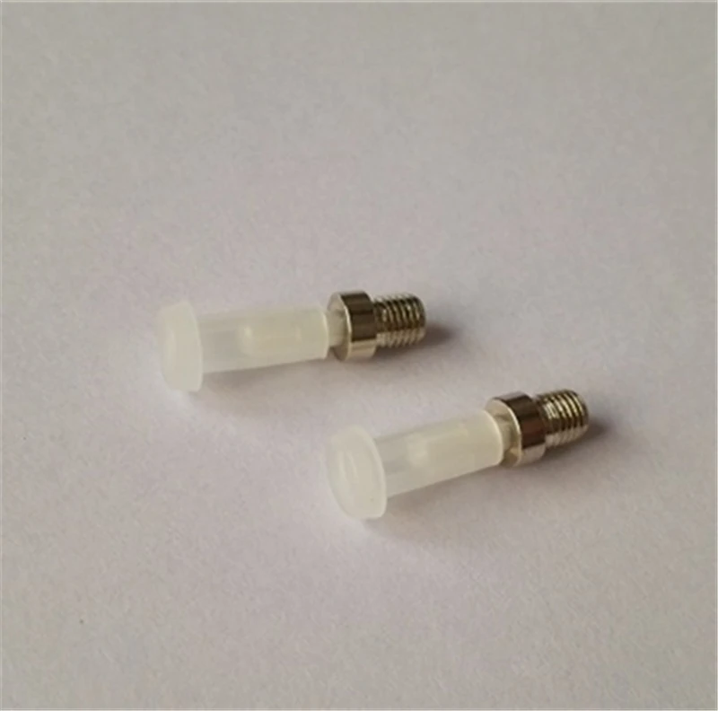 Casquillo de cerámica de 250um con soporte de tornillo especial para adaptador de fibra desnuda FC UPC acoplador ftth prueba 126um conectividad 1,0 10 Uds - imagen 2