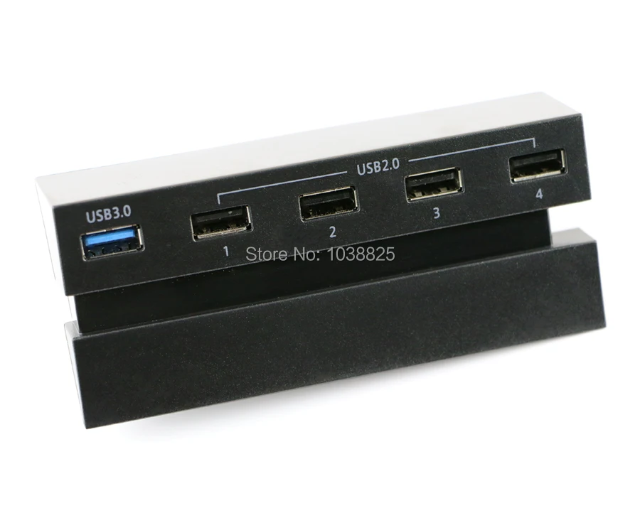 5 puertos de alta velocidad USB 2.0/3.0 extensor divisor adaptador convertidor USB Hub para PS4 - imagen 3