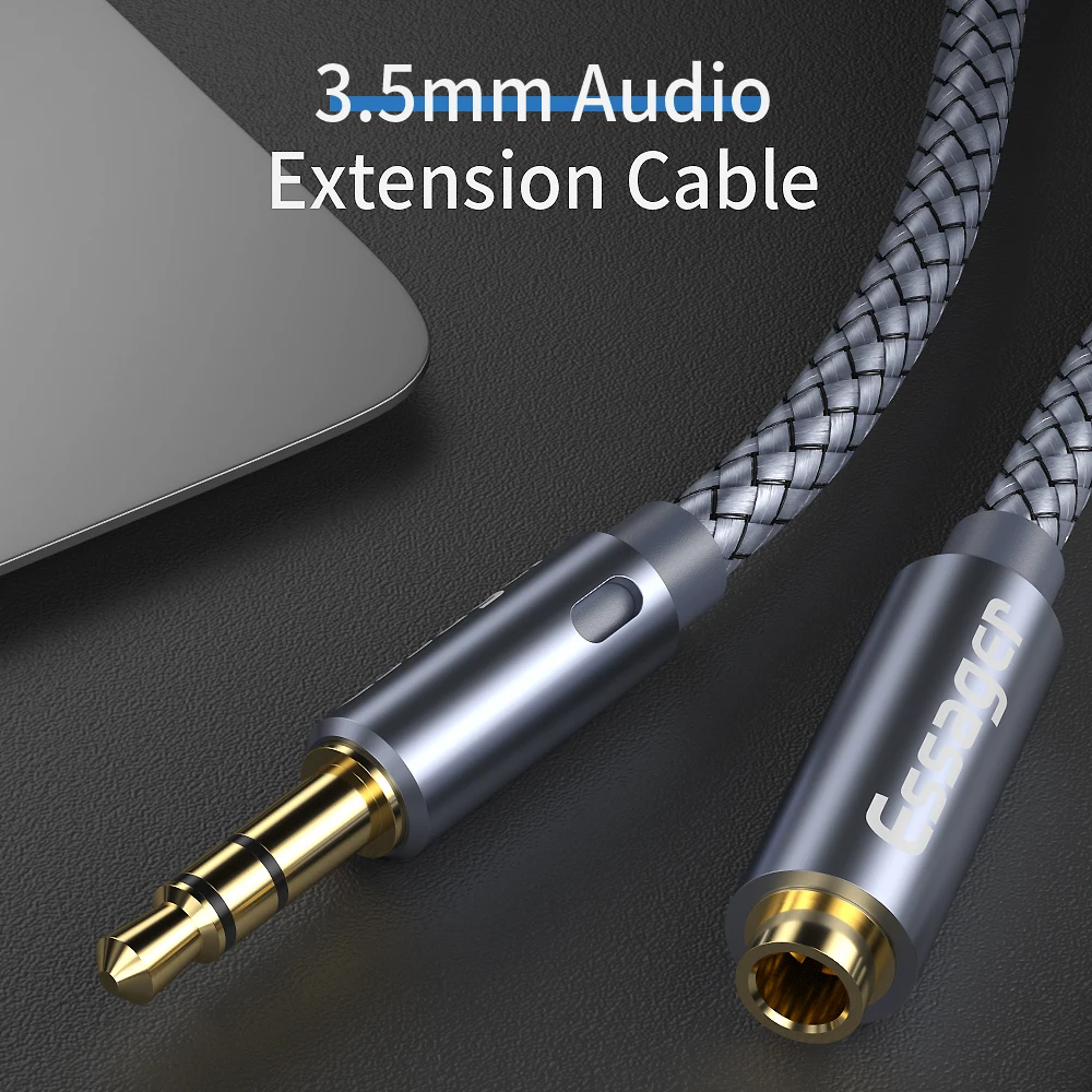 Essager Cable Extensión 3,5mm Audio Alta Fidelidad - imagen 2