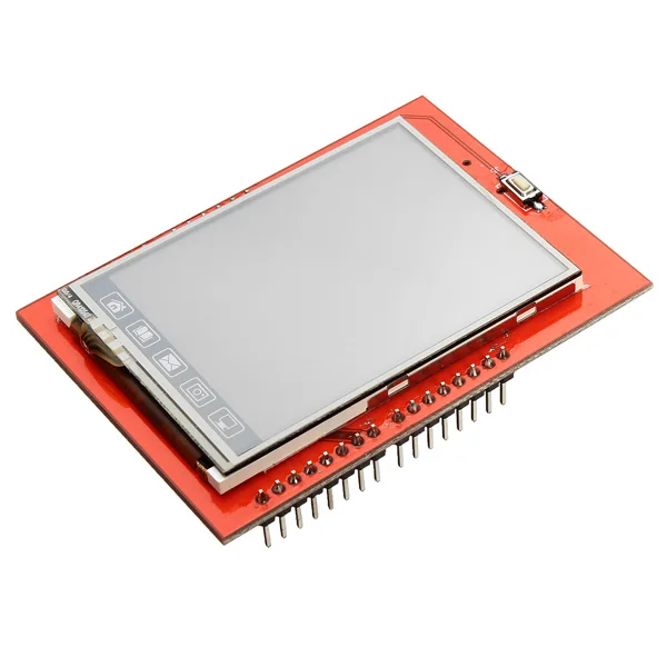 Módulo Monitor Pantalla Táctil TFT LCD 2,4 Pulgadas Conector Micro SD Arduino UNO R3 Nuevo - Vista principal del producto