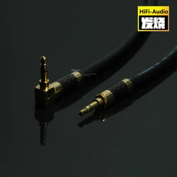 Cable Audio 3,5mm Macho-Macho Fibra de Carbono