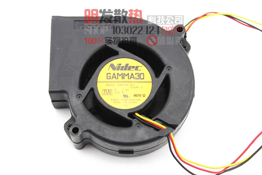 Ventilador de refrigeración de WS-C3550-24, 9733, 12V, 0.46A, A34123-57