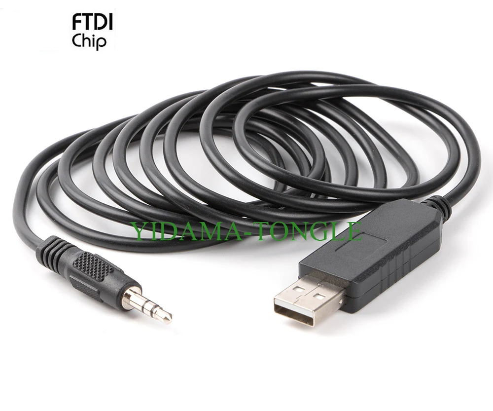 Cable Flash Freesat V8 IPTV, adaptador de actualización FTDI USB a conector de Audio de 3,5mm, serie RS232 - imagen 4