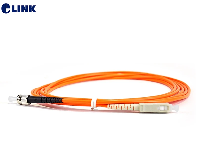 SC-ST cable de conexión de fibra om2 multimodo Simplex 3,0mm 50/125um cable 1m2m3m5m10m7m puente de fibra óptica envío gratis ELINK 20 piezas - imagen 3