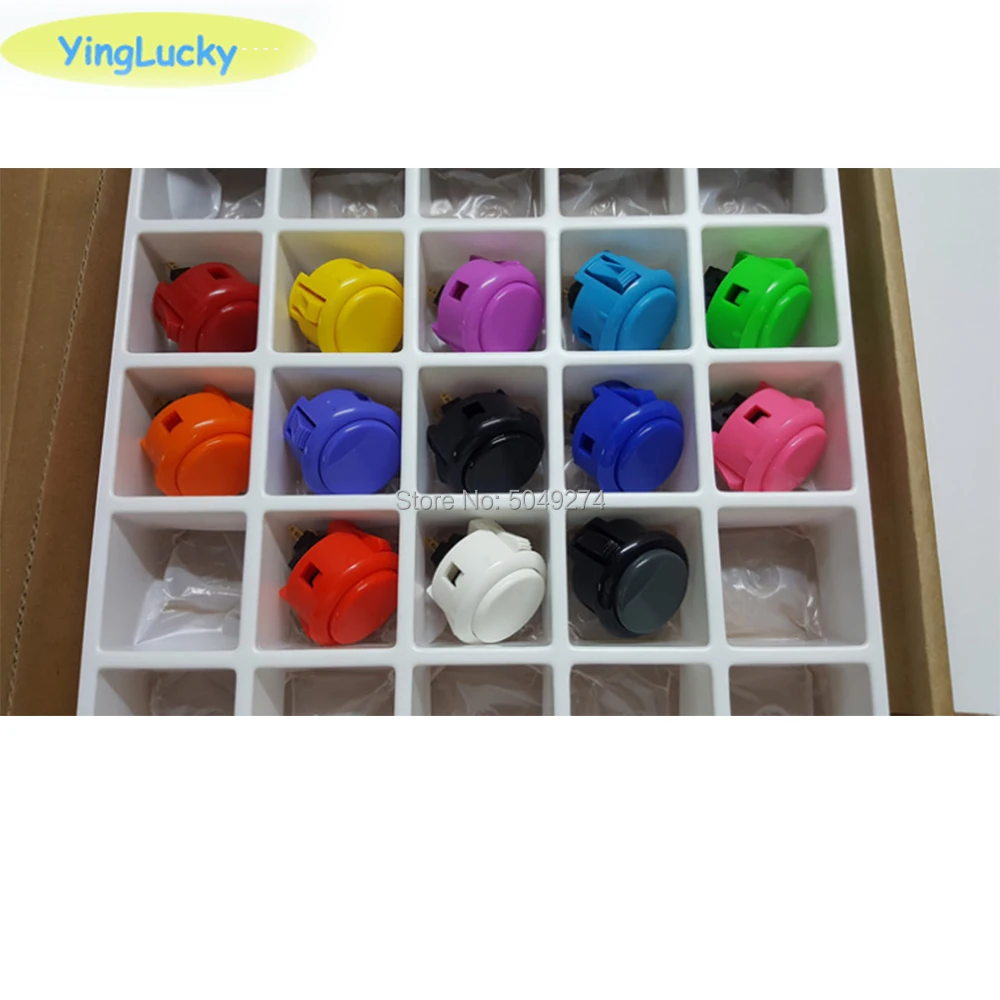 Botón Sanwa Arcade OBSF 30mm/24mm Fightstick Raspberry Pi - imagen 4