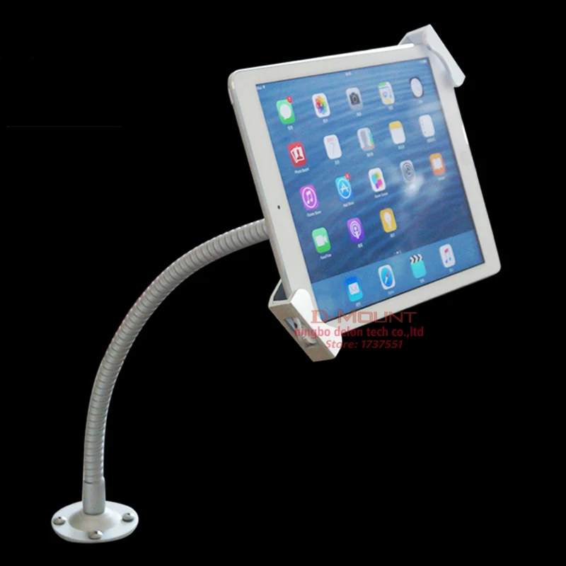 DL-TBM-02 soporte de pared universal antirrobo de metal para tableta de 7 "-10,6" soporte para pc con bloqueo de seguridad - imagen 2