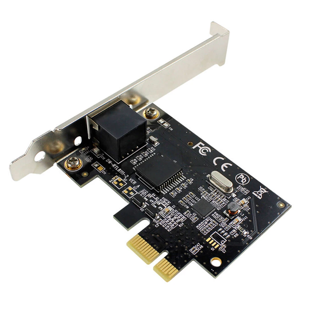 Nueva tarjeta de red PCI-E 100/1000Mbps Gigabit Ethernet PCI Express 100/1000M RJ-45 RJ45 adaptador LAN convertidor controlador de red - imagen 2