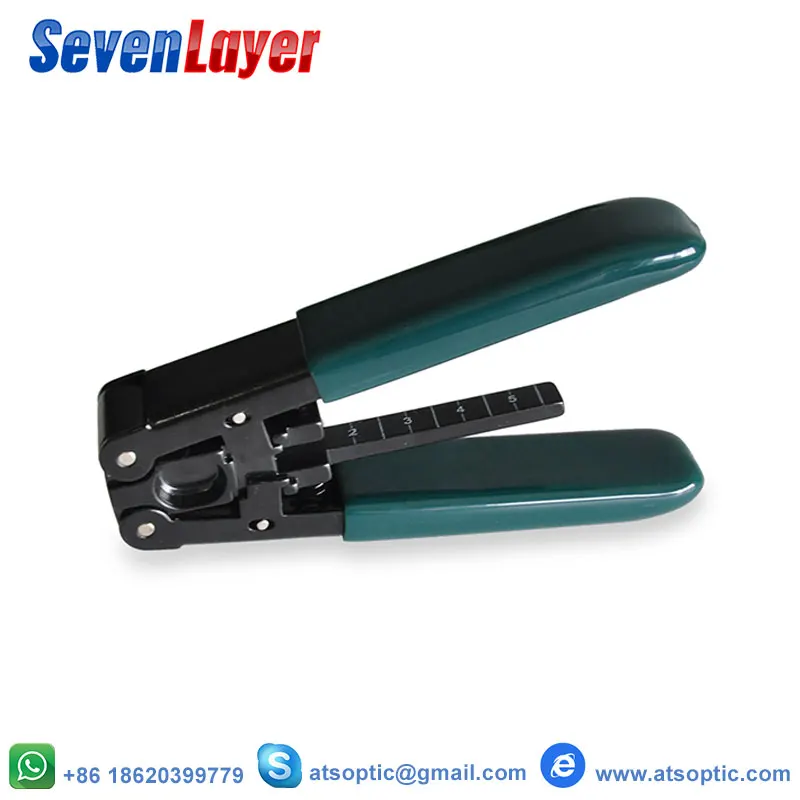 FTTH herramienta fría fibra Clauss dos funciones pelador de cables flexible conjunto combinado precio al por mayor - imagen 2