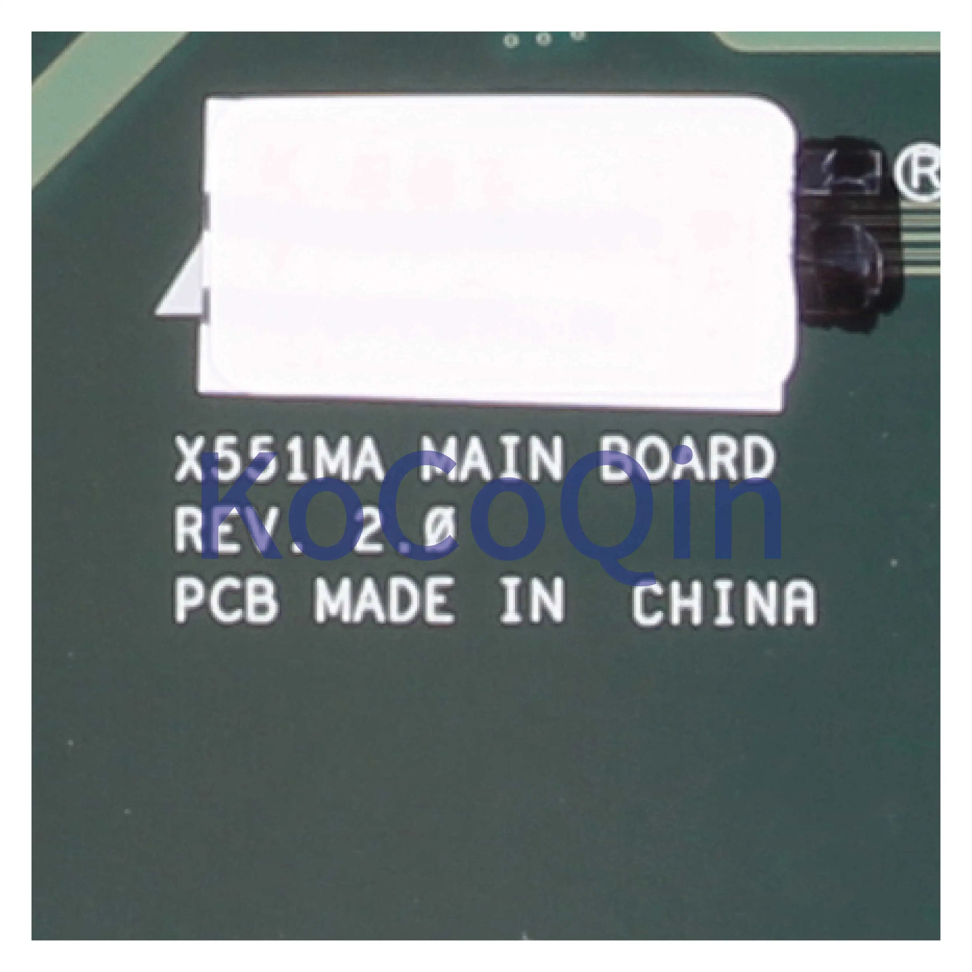 Placa base X551MA para portátil ASUS D550M, F551M, X551MA, N2820, N2830, REV.2.0, SR1YJS - imagen 5